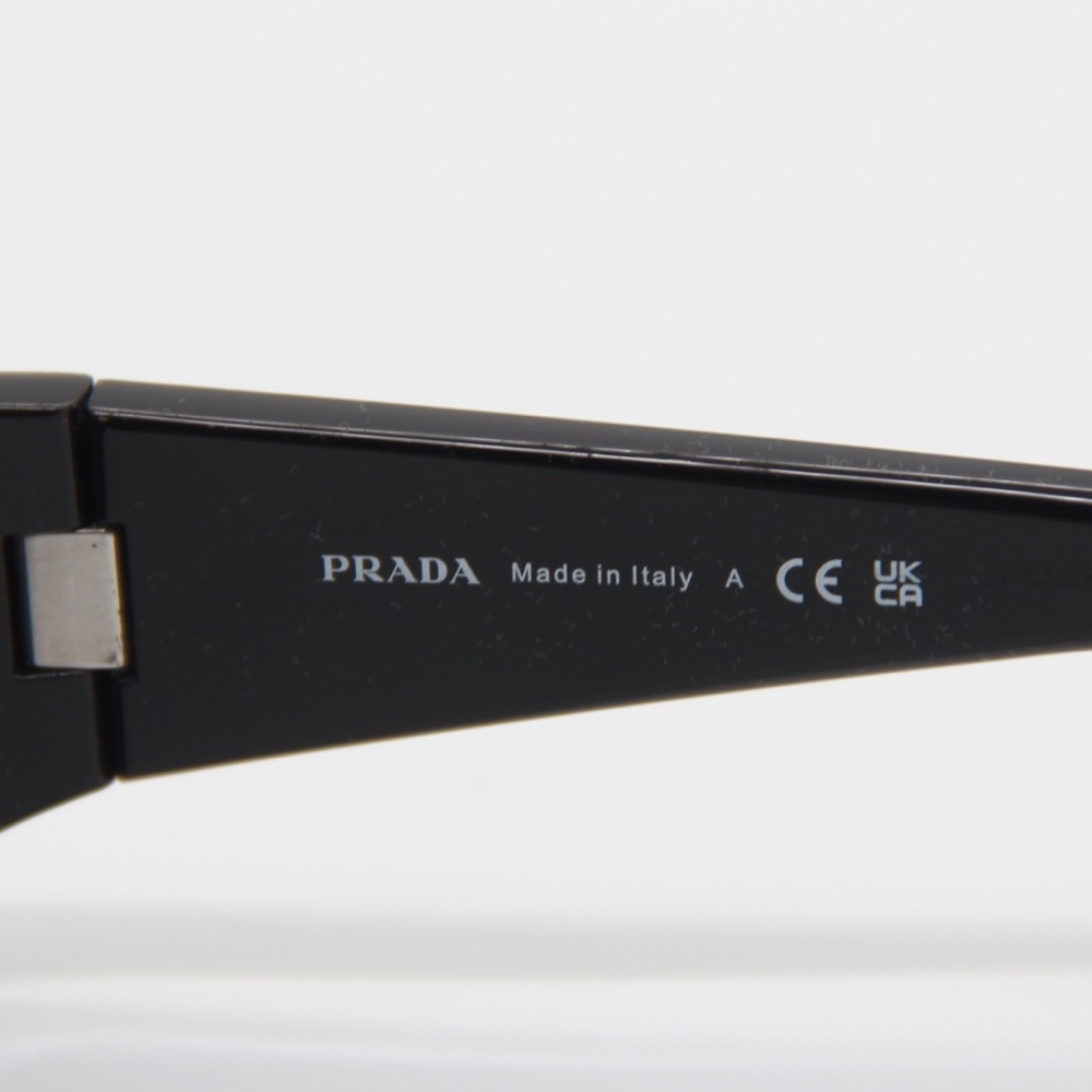 NEW PRADA PR25YS 1AB5S0 RUNWAY SUNGLASSES PRADA PR 25YS BLACK EYEWEAR SPR 25Y - Picture 12 of 14